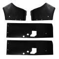 1965-73 Door and Quarter Panel Watershields 1969-70 Coupe, 4 Pcs.